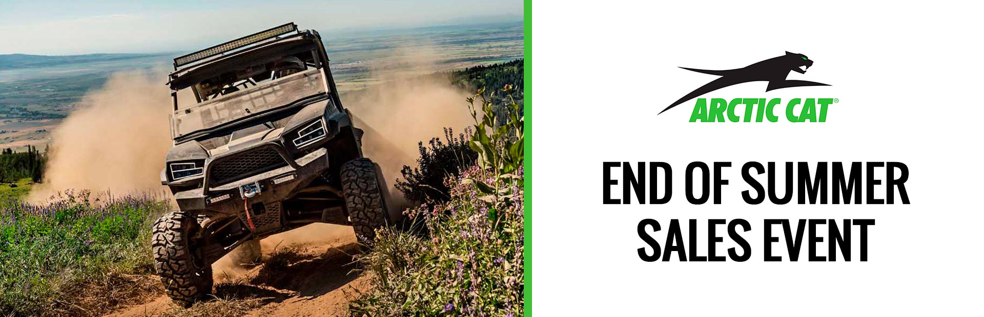 Arctic Cat: END OF SUMMER SALES EVENT